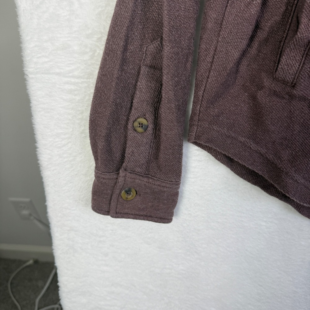 Arizona‎ Jean Co. Button Down Shirt Jacket Top Womens Plum Casual Size XS - Picture 8 of 13